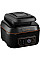 Мультипечь Russell Hobbs SatisFry Air&Grill, 1745Вт, чаша-5.5л, сенсорное управл., алюминий/пластик, черно-оранжевый