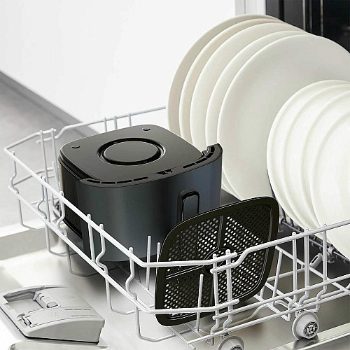Мультипіч Tefal Easy Fry Max, 1500Вт, чаша-5л, сенсорне керув., 10 програм, пластик, чорний