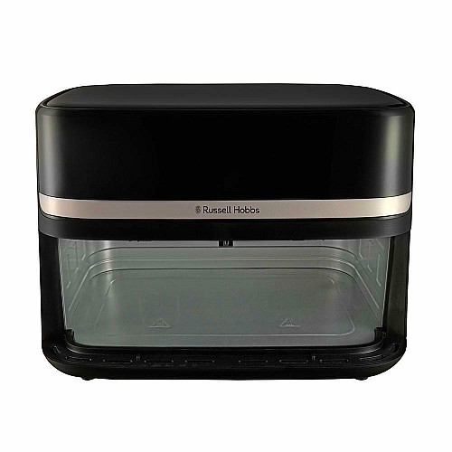 Мультипечь Russell Hobbs Satis Fry DualBaske 2800Вт, чаша-4.5/4.5л, сенсорное управл., 9 авто. программ, пластик, черный