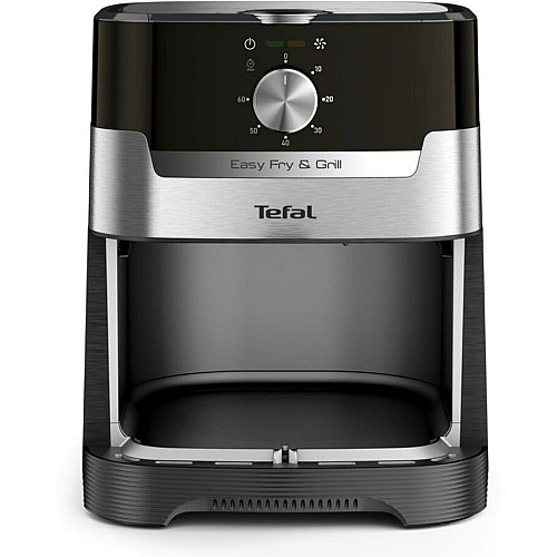Мультипечь Tefal EasyFry&Grill, 1550Вт, чаша-4.2л, механическое управл., от 80°C до 200°C, пластик, серый