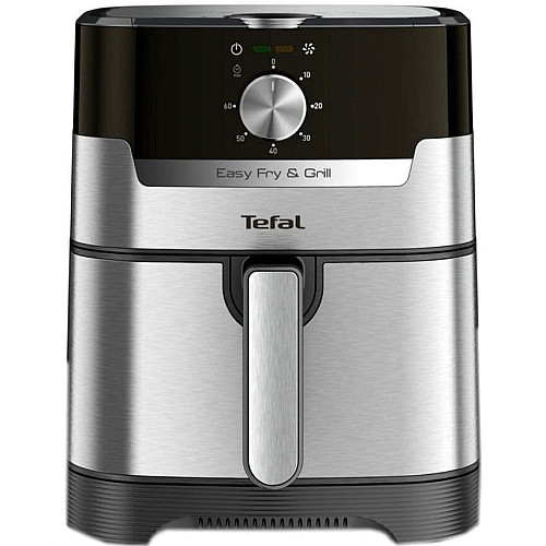Мультипечь Tefal EasyFry&Grill, 1550Вт, чаша-4.2л, механическое управл., от 80°C до 200°C, пластик, серый