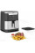 Мультипіч Tefal EasyFry&Grill XXL, 1830Вт, чаша-6.5л, сенсорне керув., 8 програм, пластик, чорно-сірий