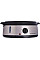 Пароварка Russell Hobbs Cook&Home 800Вт, чаша-3/3/3л, резервуар для воды -1л, механическое управление, 3 яруса, металл/пластик, черный