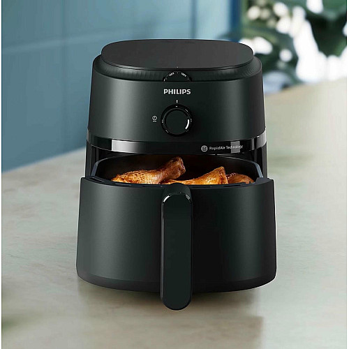 Мультипечь Philips Ovi L, 1500Вт, чаша-4.2л, механическое управление, 12 авто. программ, пластик, черный