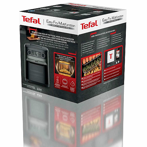 Мультипечь Tefal Easy Fry Multifunctional, 1800Вт, механическое управл., 9 программ, пластик, черный