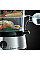 Пароварка Russell Hobbs Cook&Home 800Вт, чаша-3/3/3л, резервуар для воды -1л, механическое управление, 3 яруса, металл/пластик, черный