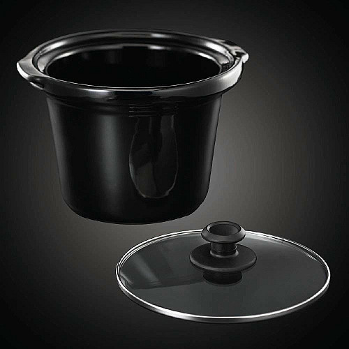 Медленноварка Russell Hobbs ChalkBoard, 200Вт, чаша-3.5л, механическое управл., нерж. сталь, черный