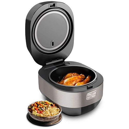 Мультиварка Tefal Multicook&Bake IH, 1500Вт, чаша-5л, электронное управл., металл/пластик, черный