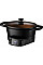 Мультиварка Russell Hobbs GoodToGo, 1000Вт, чаша-6.5л, електронне керув., знімна кришка, кераміка, чорний