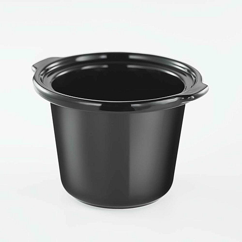 Медленноварка Russell Hobbs CompactHome, 145Вт, чаша-2л, механическое управл., съемная крышка, нерж. сталь, серый