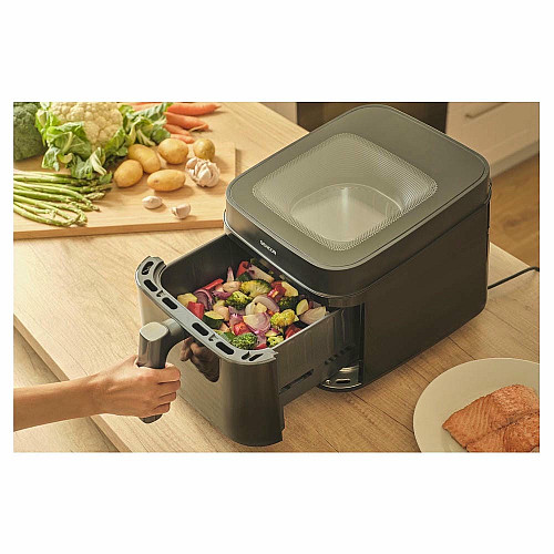 Мультипечь Sencor Vita 1700Вт, чаша-6,5л, сенсорное управл., с окошком, 12 программ, пластик, черный