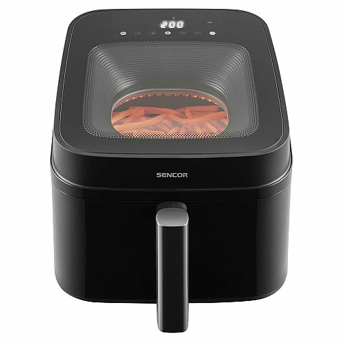 Мультипечь Sencor Vita 1700Вт, чаша-6,5л, сенсорное управл., с окошком, 12 программ, пластик, черный