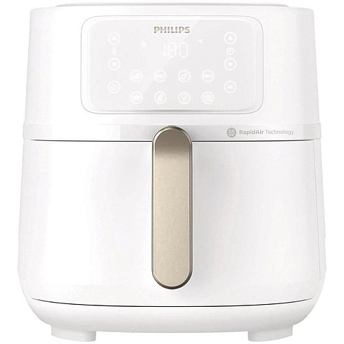 Мультипіч Philips XXL Connected 2000Вт, чаша-7,2 л, сенсорне керування, 16 програм, пластик, біло-сріблястий