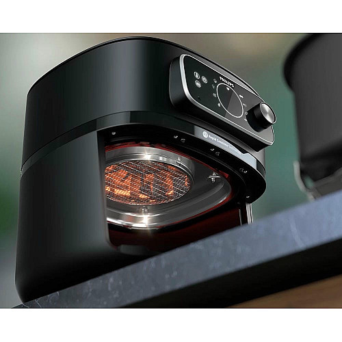 Мультипечь Philips Combi XXL Connected 2200Вт, чаша-8.3л, сенсорное управл., 22 авто. программ, пластик, белый