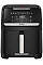 Мультипечь Tefal Easy Fry Silence XXL, 1800Вт, чаша-7л, сенсорное управл., 10 программ, пластик, черный