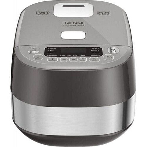 Мультиварка Tefal Expert Cook Induction, 1200Вт, чаша-5л, электронное управл., пластик, серый