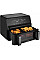 Мультипечь Sencor Dual Vita Fryer, 2700Вт, чаша-4.5+4.5л, сенсорное управл., 2 чаши, гриль, пластик, черный