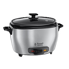 Рисоварка Russell Hobbs MaxiCook, 1000Вт, чаша-5л, електронне керув., нерж. сталь, чорний