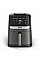Мультипечь Tefal Easy Fry Silence, 1670Вт, чаша-5л, сенсорное управл., 10 программ, пластик, темно серый-черный