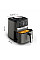 Мультипечь Tefal Easy Fry Silence, 1670Вт, чаша-5л, сенсорное управл., 10 программ, пластик, темно серый-черный