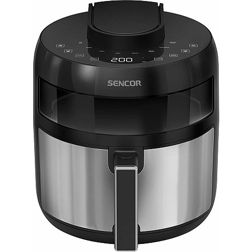 Мультипечь Sencor Vita, 1500Вт, чаша-5л, сенсорное управл., 8 программ, металл/пластик, серо-черный