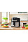 Мультипіч Sencor Vita Fryer, 1600Вт, чаша-6,5л, сенсорне керув., 10 програм, пластик, нерж. сталь-чорний
