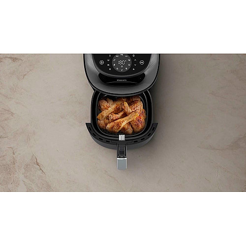 Мультипечь Philips Ovi Series 3000 1400Вт, чаша-4.2л, сенсорное управл., 6 авто. программ, пластик, черный