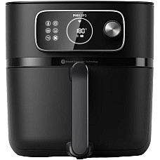 Мультипіч Philips Ovi Combi Connected, 2200Вт, чаша-8.3л, механічне керув., 22 авто. програм, пластик, чорний