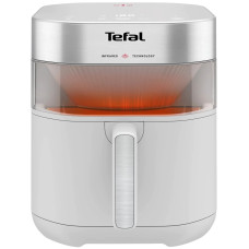 Мультипіч Tefal Easy Fry Infrared, 1850Вт, чаша-7л, сенсорне керув., 8 програм, з віконцем, пластик, світло-сірий