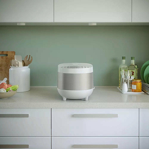 Мультиварка Philips All-in-One, 980Вт, чаша-5л, електронне керув., пластик, білий