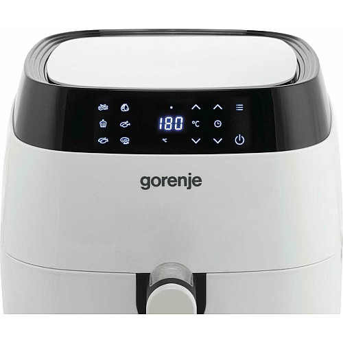 Мультипіч Gorenje 1400Вт, чаша-3.5л, сенсорне управл., 9 авто. програм, пластик, білий