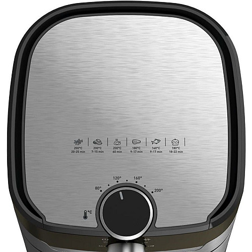 Мультипечь Tefal EasyFry&Grill, 1550Вт, чаша-4.2л, механическое управл., от 80°C до 200°C, пластик, серый