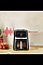 Мультипечь Tefal Easy Fry Silence Vision, 1670Вт, чаша-5л, сенсорное управл., 10 программ, с окошком, пластик, черный