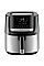 Мультипечь Sencor Vita Fryer, 1600Вт, чаша-6,5л, сенсорное управл., 10 программ, пластик, нерж. сталь-черный