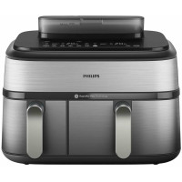 Мультипечь Philips Ovi Dual Steam 2750Вт, чаша-3+6л, сенсорное управл., 12 авто. программ, пластик/металл