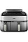 Мультипечь Philips Ovi Dual Steam 2750Вт, чаша-3+6л, сенсорное управл., 12 авто. программ, пластик/металл