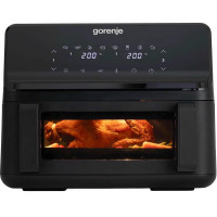 Мультипіч Gorenje 2700Вт, чаша-9л, сенсорне керування, 8 авто. програм, пластик, чорний