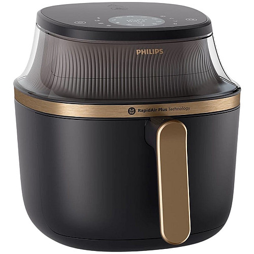 Мультипечь Philips Ovi Series 3000, 1700Вт, чаша-6.2л, сенсорное управл., 12 авто. программ, пластик, черный