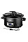 Медленноварка Russell Hobbs SouseVide, 350Вт, чаша-6.5л, электронное управл., 2 щупа, вакууматор, нерж. сталь, черный