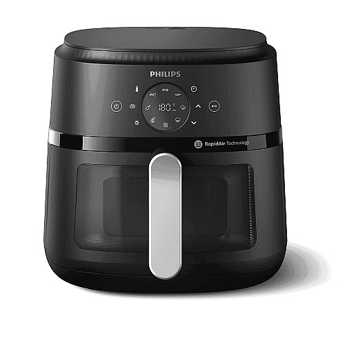 Мультипіч Philips Ovi Series 2000 1700Вт, чаша-6.2л, сенсорне управл., 13 авто. програм, пластик, чорний