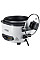 Рисоварка Russell Hobbs, 200Вт, чаша-0.7л, механическое управл., съемная крышка, нерж. сталь, черно-белый