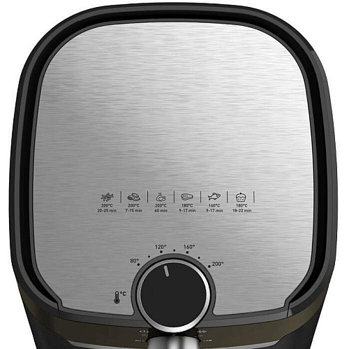 Мультипіч Tefal AirFry&Grill, 1550Вт, чаша-4.2л, електронне керув., пластик, чорний