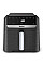 Мультипіч Tefal Easy Fry Mega Compact, 1700Вт, чаша-7.5л, сенсорне керув., 8 програм, пластик, чорний