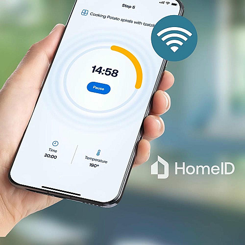Мультипечь Philips Combi XXL Connected 2200Вт, чаша-8.3л, сенсорное управл., 22 авто. программ, пластик, белый
