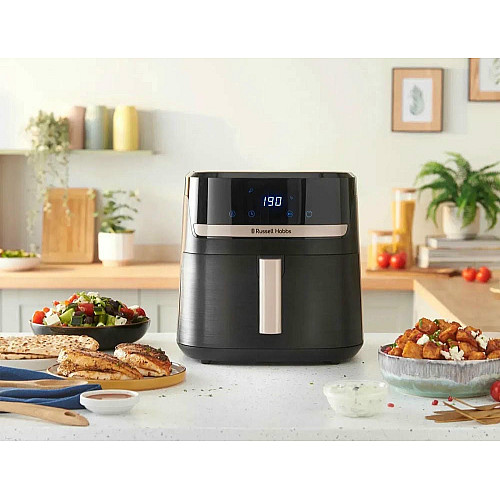Мультипечь Russell Hobbs 1800Вт, чаша-8.3л, сенсорное управл., 9 авто. программ, пластик, черный