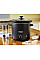 Медленноварка Russell Hobbs ChalkBoard, 200Вт, чаша-3.5л, механическое управл., нерж. сталь, черный