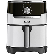 Мультипіч Tefal EasyFry&Grill, 1550Вт, чаша-4.2л, механічне керув., від 80°C до 200°C, пластик, чорний-світло-сірий