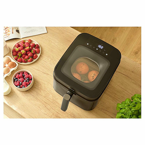 Мультипечь Sencor Vita 1700Вт, чаша-6,5л, сенсорное управл., с окошком, 12 программ, пластик, черный