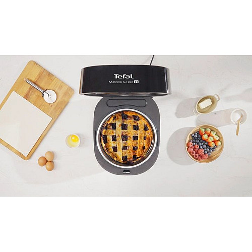 Мультиварка Tefal Multicook&Bake IH, 1500Вт, чаша-5л, электронное управл., металл/пластик, черный