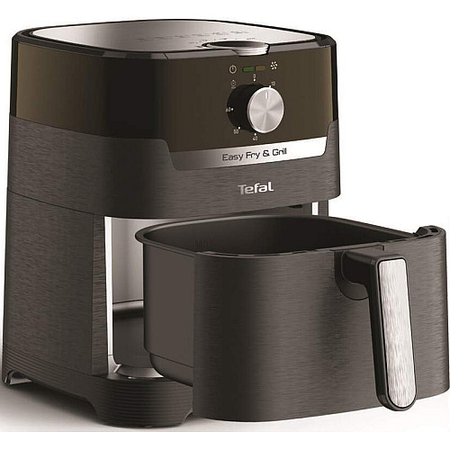 Мультипіч Tefal AirFry&Grill, 1550Вт, чаша-4.2л, електронне керув., пластик, чорний